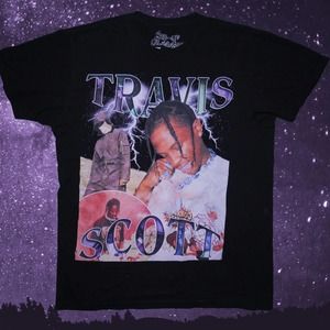 Travis Scott rap tee by Sergio Calabasas